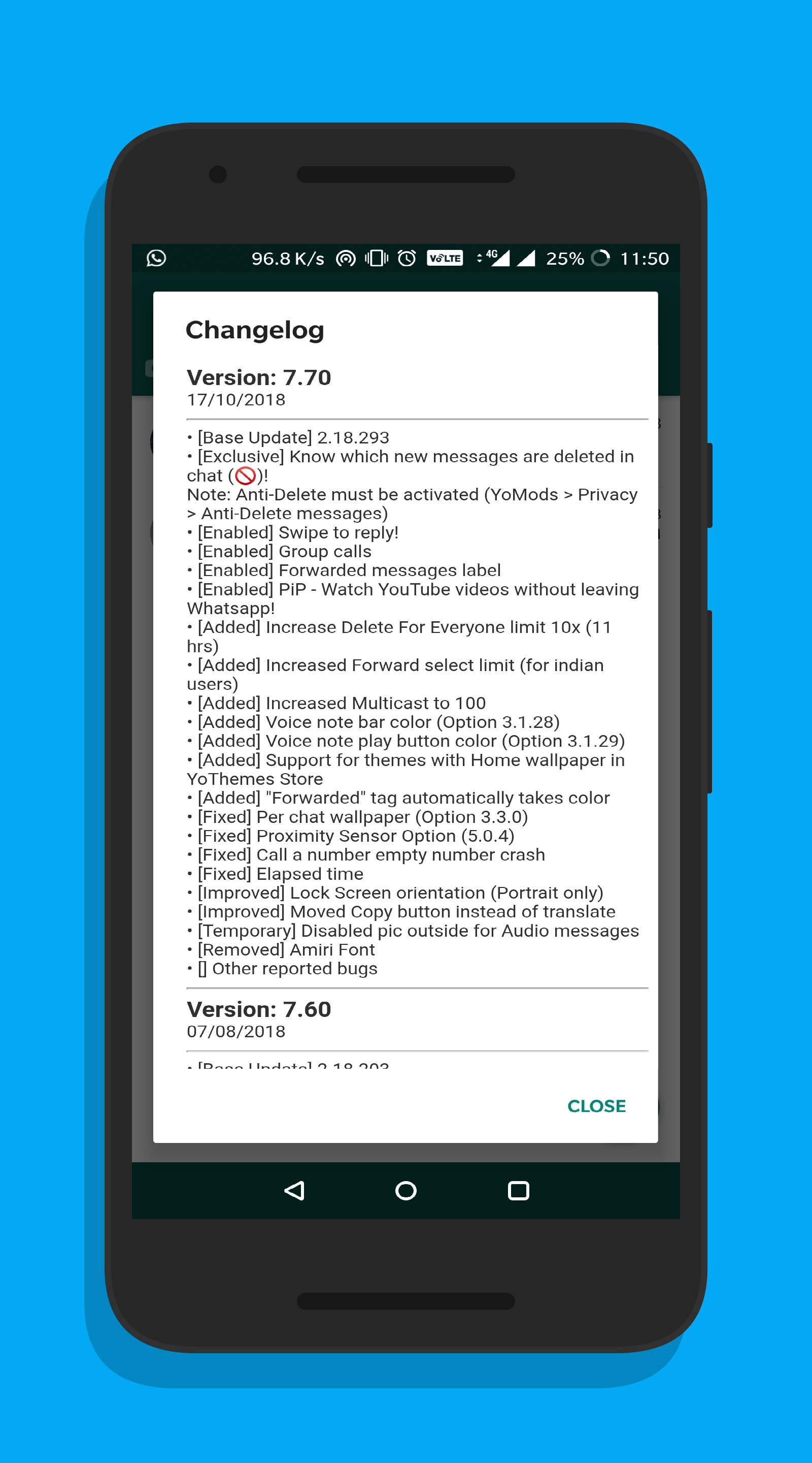 yowhatsapp download 7.70